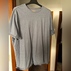 Foundry, Blue Striped Shirt